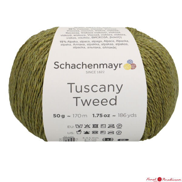 Tuscany Tweed zöld 00071