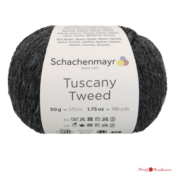 Tuscany Tweed sötét szürke 00097