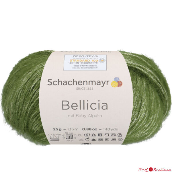 Bellicia lomb zöld 00070