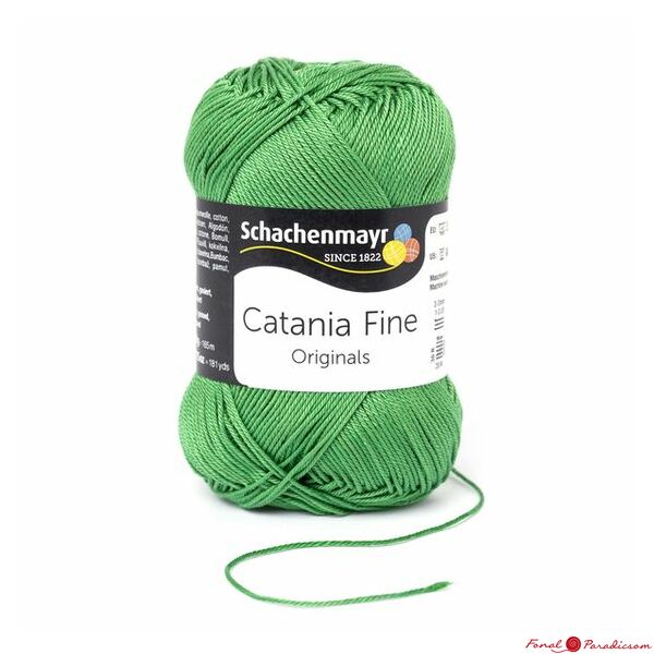 Catania Fine Moha zöld 00371