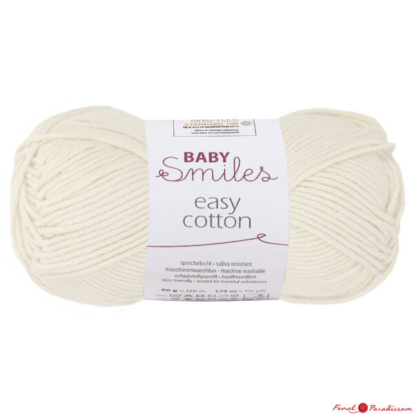 Easy Cotton Baby Smiles natur 01002