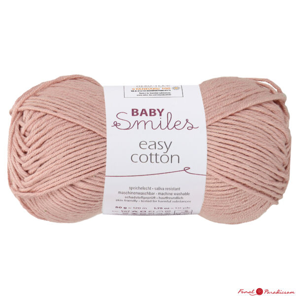 Easy Cotton Baby Smiles vintázs rozsaszín 01038