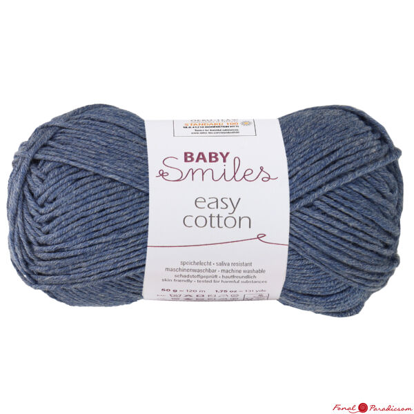 Easy Cotton Baby Smiles tengerész kék 01050