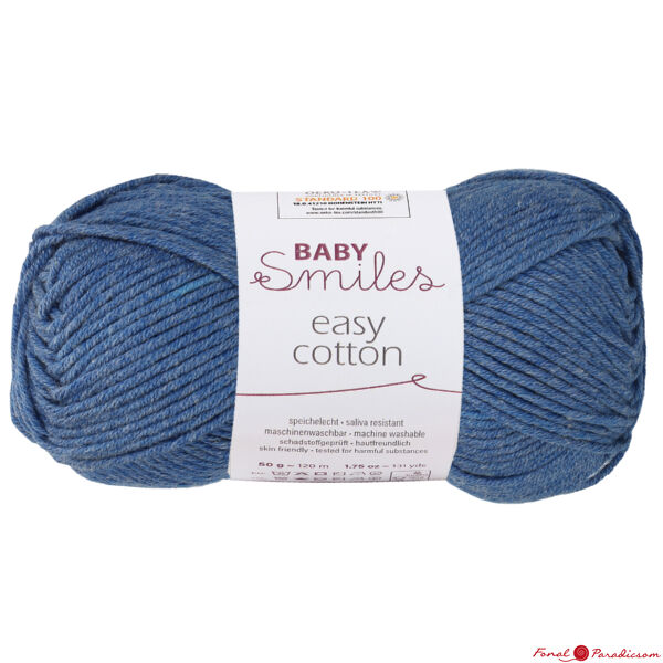 Easy Cotton Baby Smiles farmer kék 01052
