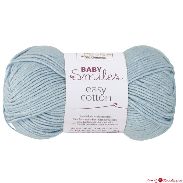 Easy Cotton Baby Smiles világoskék 01054