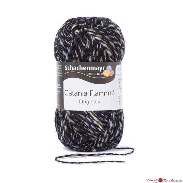 Catania Flammé Fekete 00110