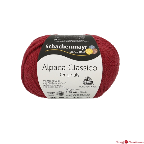 Alpaca Classico bogyó vörös 00035