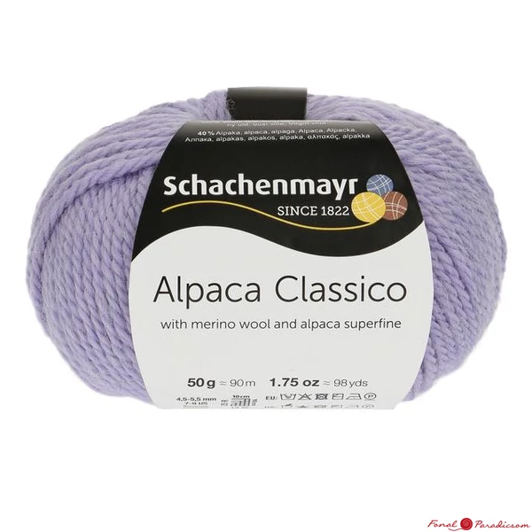 Alpaca Classico levendula lila 00040