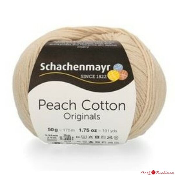Peach Cotton natur 00102
