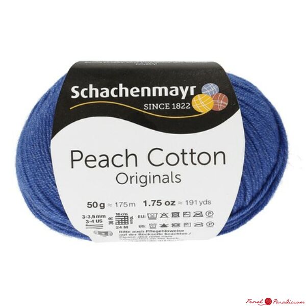 Peach Cotton királykék
