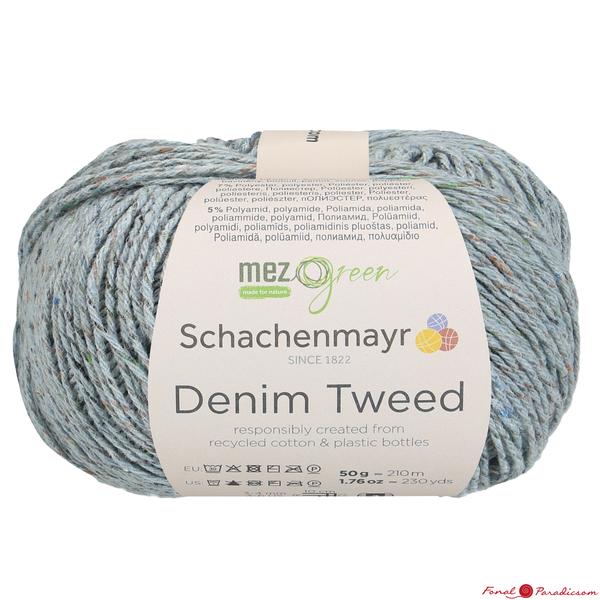 Denim Tweed kötöfonal jég kék