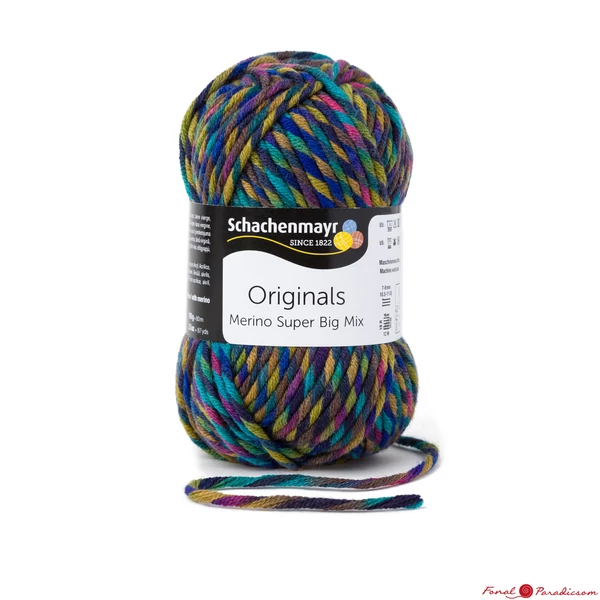 Merino Super BIG Mix Color Fantázia 00189