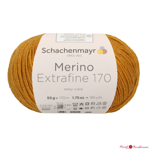 Merino extrafine 170 arany sárga melírozott 00026
