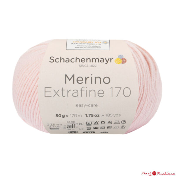Merino extrafine 170 púderrózsaszín 00035