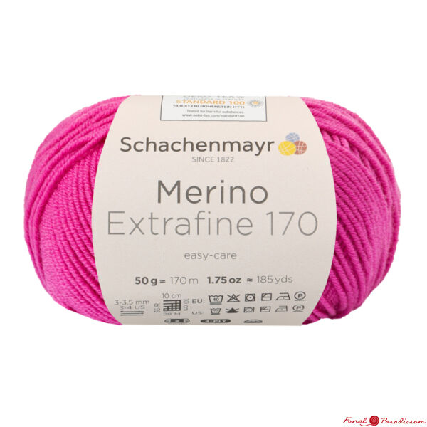 Merino extrafine 170 pink rózsaszín 00037
