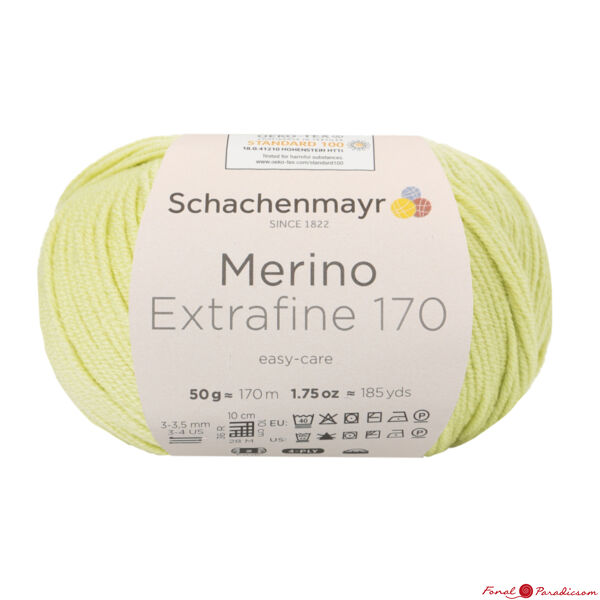 Merino extrafine 170 zöld citrom 00075