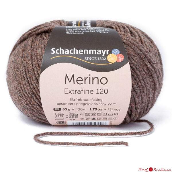 Merino Extrafine 120 fabarna melírozott 00114