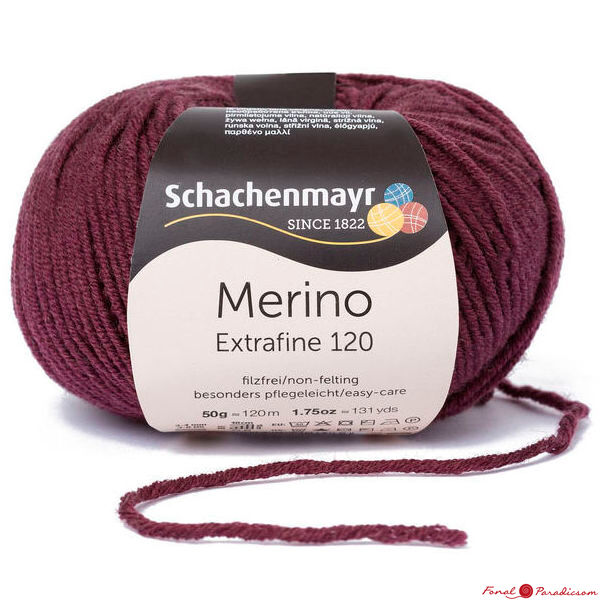 Merino Extrafine 120 füge lila 00144