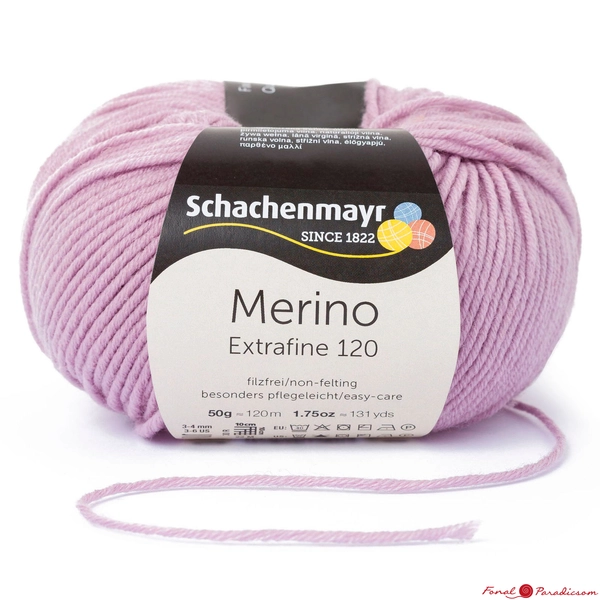 Merino Extrafine 120 orgona lila 00145
