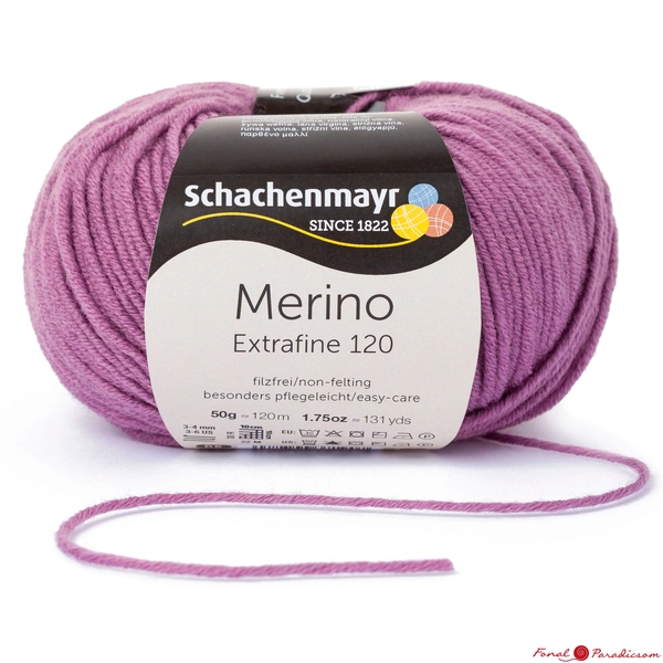 Merino Extrafine 120 szilva lila 00146