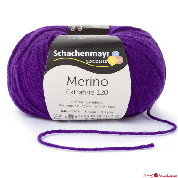 Merino Extrafine 120 klematisz lila 00148