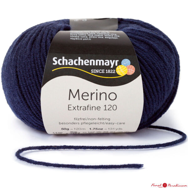 Merino Extrafine 120 haditengerész kék 00150