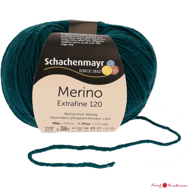Merino Extrafine 120 malachit zöld 00163