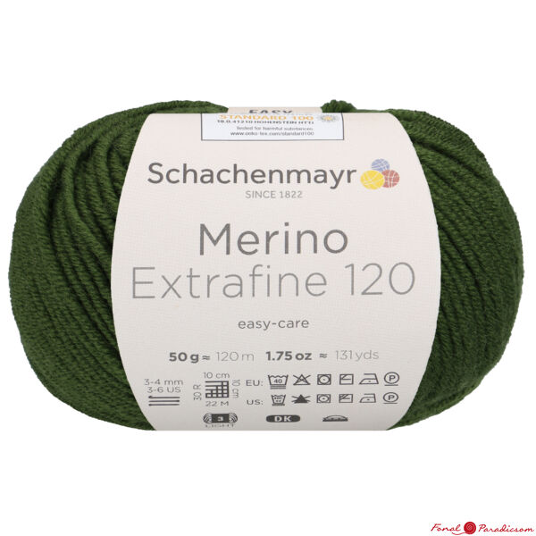 Merino Extrafine 120 dzsungel zöld 01170
