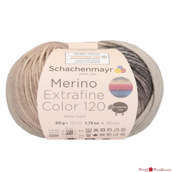 Merino Extrafine 120 Color kavics 00475