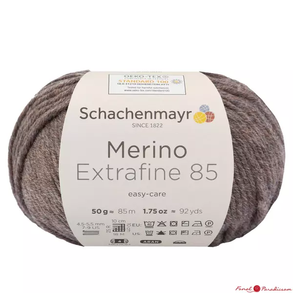 Merino Extrafine 85 barna melírozott 00214