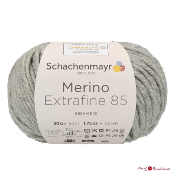 Merino Extrafine 85 világos szürke melírozott 00290