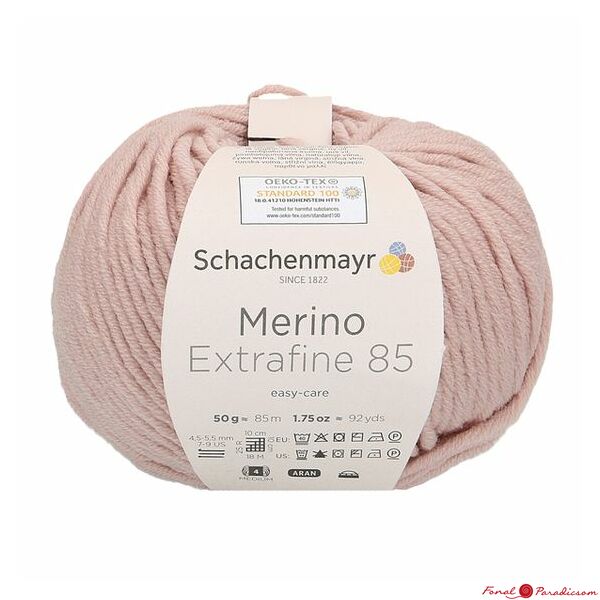 Merino Extrafine 85 antik rózsaszín 10243