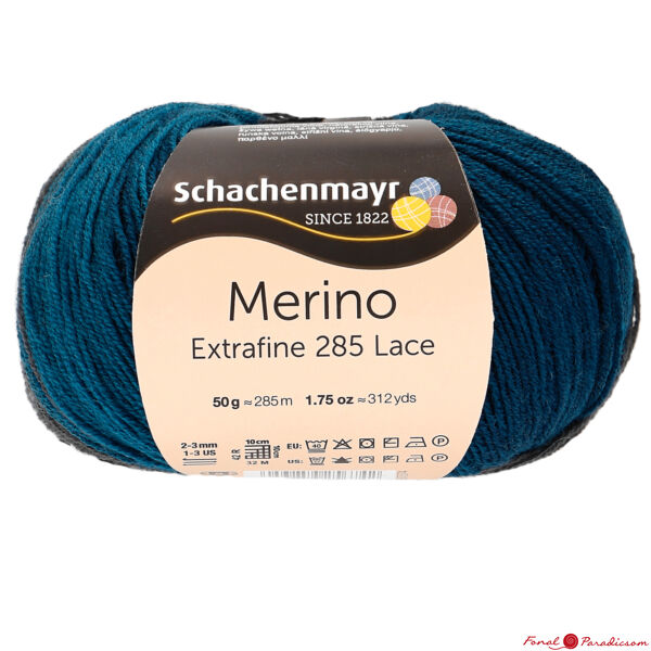 Merino Extrafine 285 Lace színátmenetes csipkefonal papilon zöld-szürke árnyalatok00594