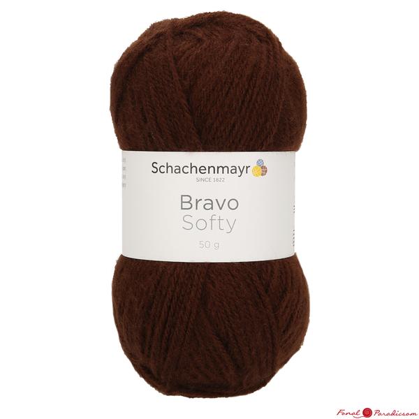 Bravo Softy szöszös akrilfonal barna 08281