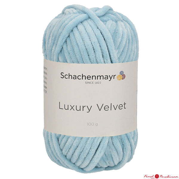 Luxury Velvet  baba kék 00053