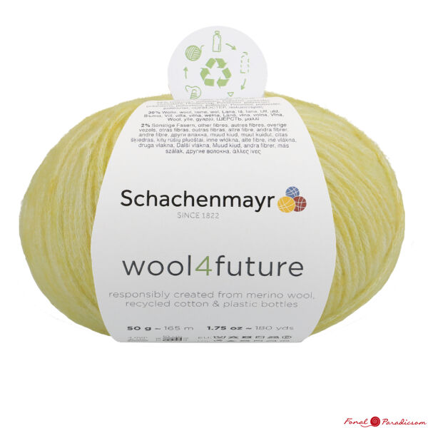 wool4future pale yellow, sárga 00020