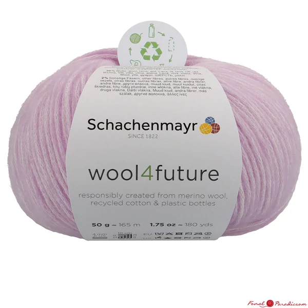 wool4future frozen lavander, levendula lila 00040