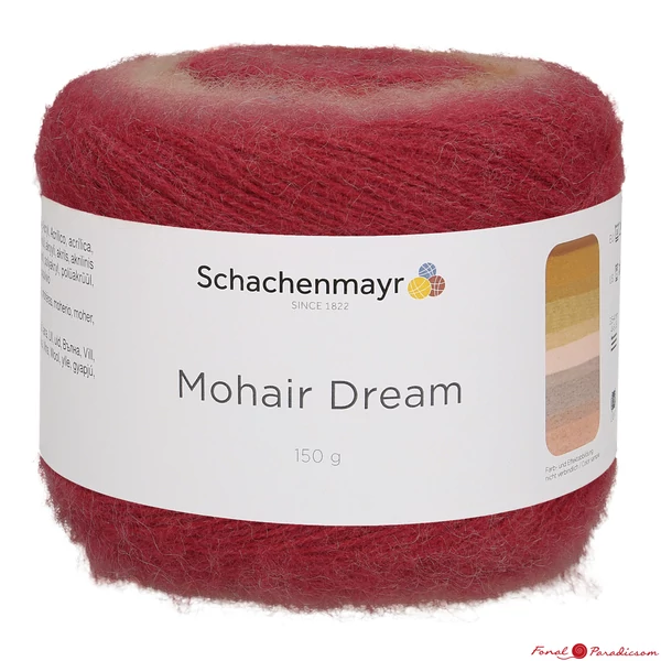 Mohair dream hosszan színátmenetes sütifonal 00082