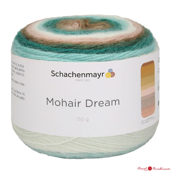 Mohair dream hosszan színátmenetes sütifonal 00095 color
