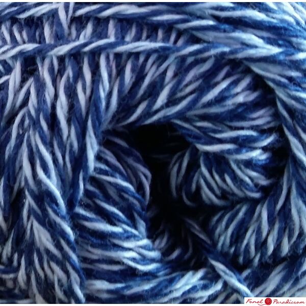 Catania Color Mouliné kék-fehér melírozott 0164