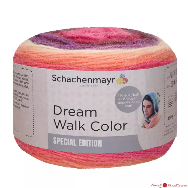 Dream Walk Color pink-bordó-lila-vanilia sárga 00082