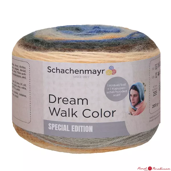 Dream Walk Color szürke-kék-barna árnyalatok 00085