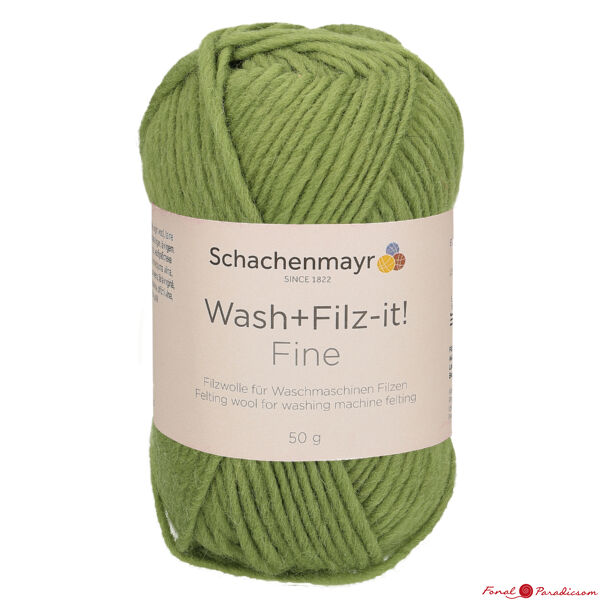 Wash+ Filz-it! Fine oliva zöld 00117