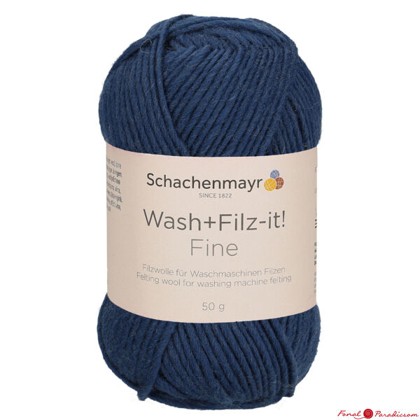  Wash+ Filz-it! Fine indigó kék 00125