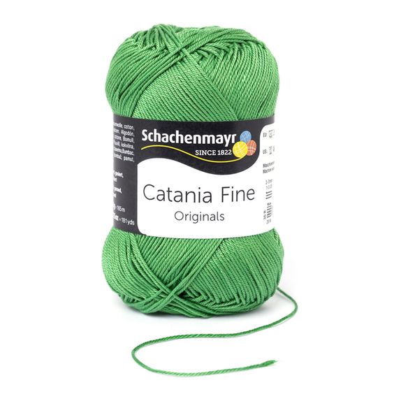 Catania Fine Moha zöld 00371