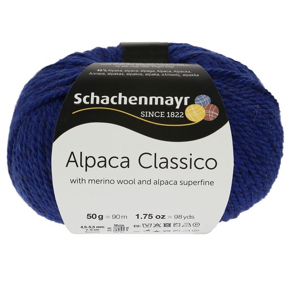 Alpaca Classico király kék 00059