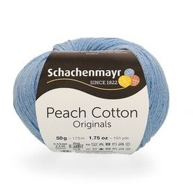 Peach Cotton égkék 00156
