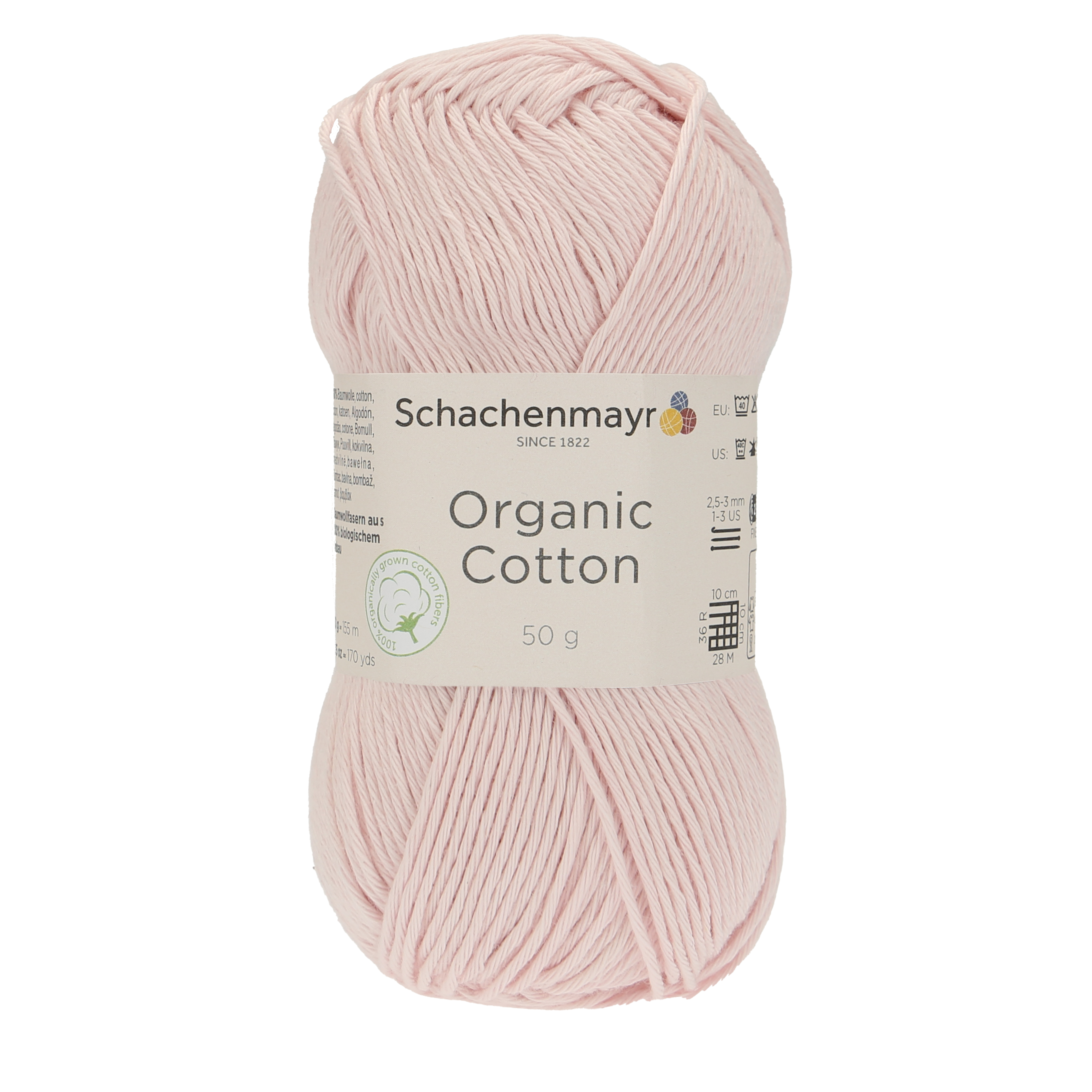 Organic Cotton halvány rózsaszín quartz 00037