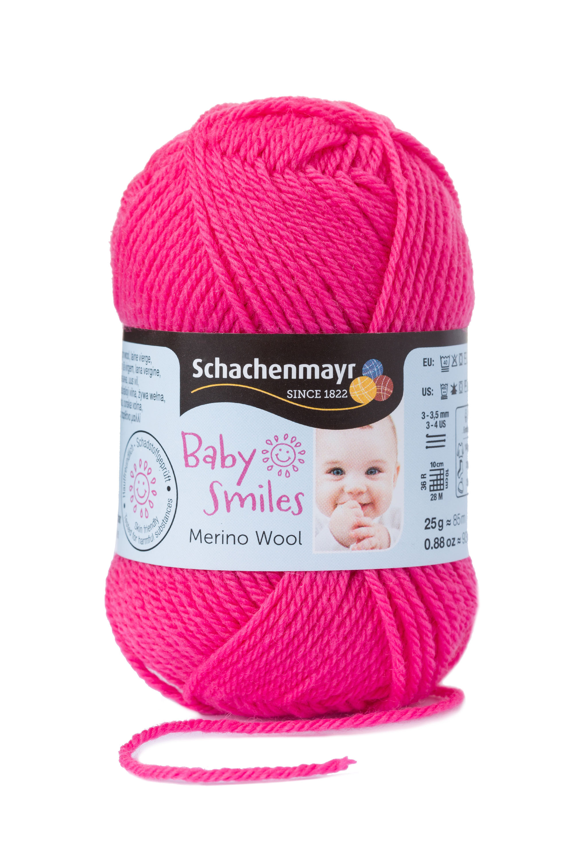 Merino Wool Baby Smile Cukorka rózsaszín 01036
