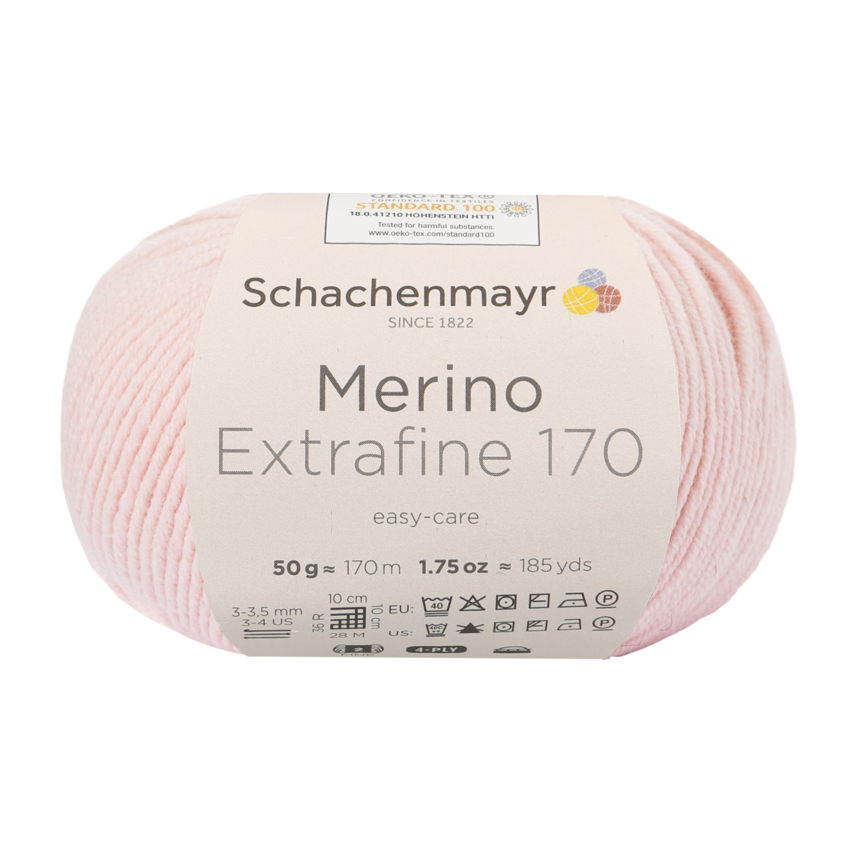 Merino extrafine 170 púderrózsaszín 00035